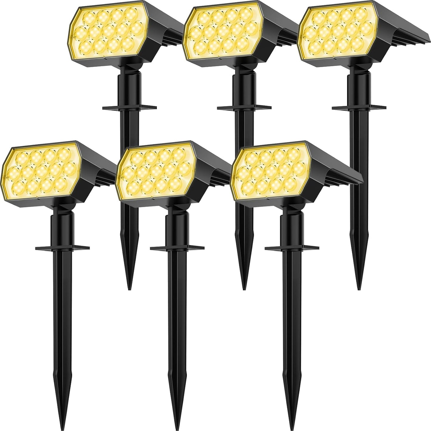 Solar Spot Lights Outdoor Waterproof IP65 for Garden and Yard