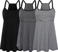 Maternity Nursing Tank Tops 3 Pack - Soft Organic Cotton Comfort