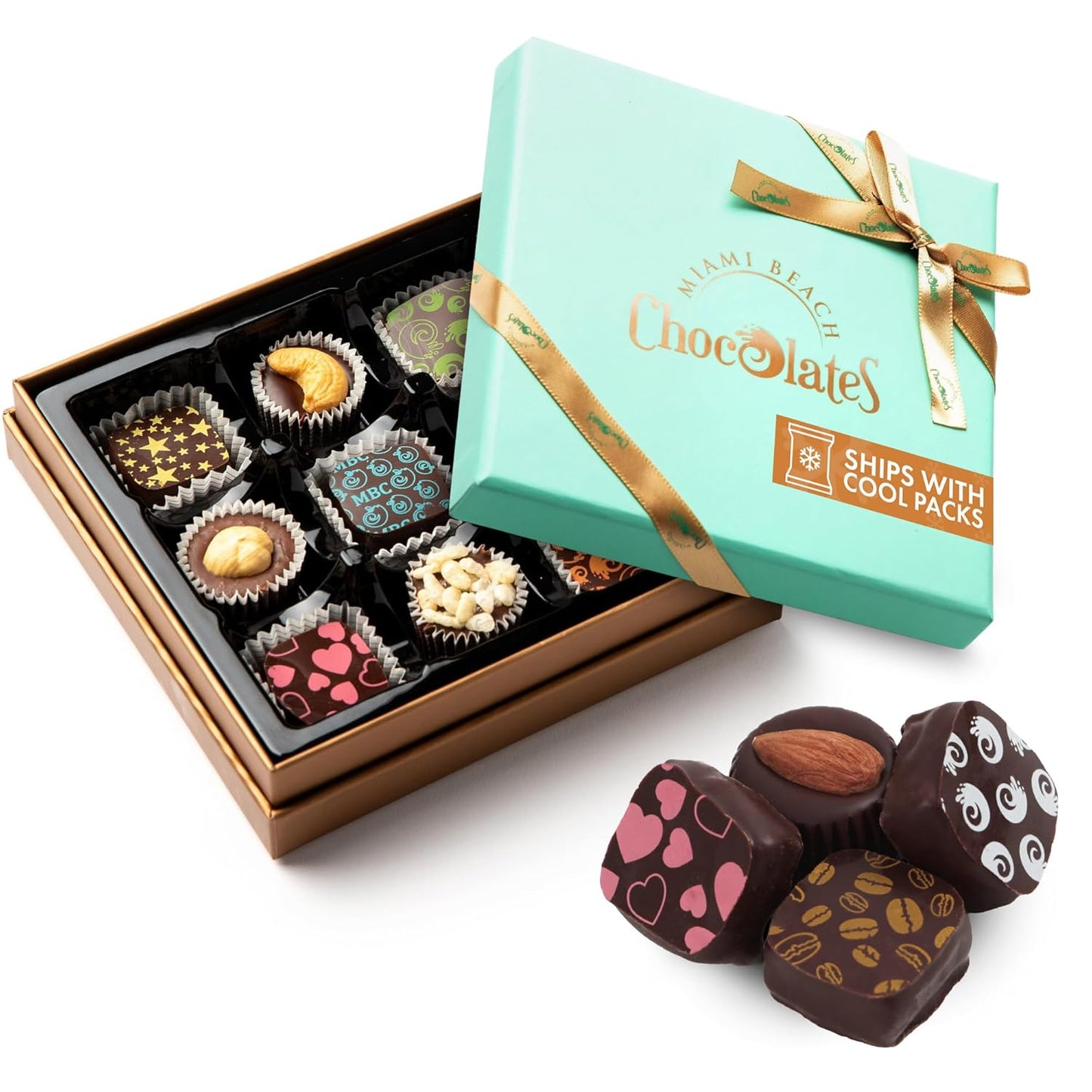 Vegan Dark Chocolate Truffles Gift Box for Every Occasion