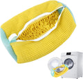 360 Shoe Cleaning Bag - Fluffy Fibers - Reusable - Yellow