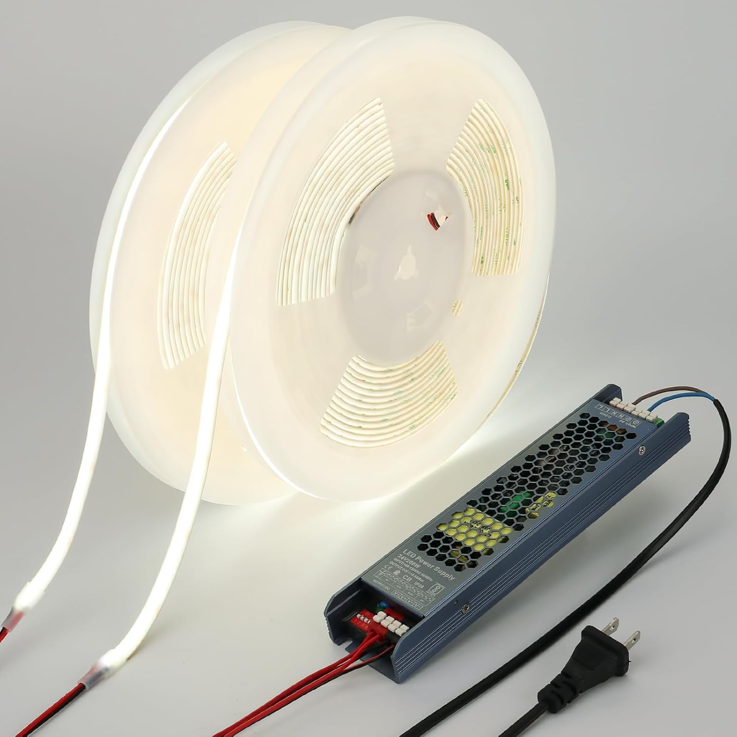 24V Diffused COB LED Strip Light for Outdoor and Indoor Use