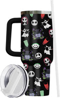 Jack Skeleton 40 oz Stainless Steel Tumbler for Movie Lovers