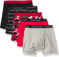 Calvin Klein Boys' Cotton Boxer Briefs for Active Lifestyle