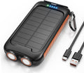 Nuynix 38800mAh Solar Power Bank - Fast Charging & Waterproof