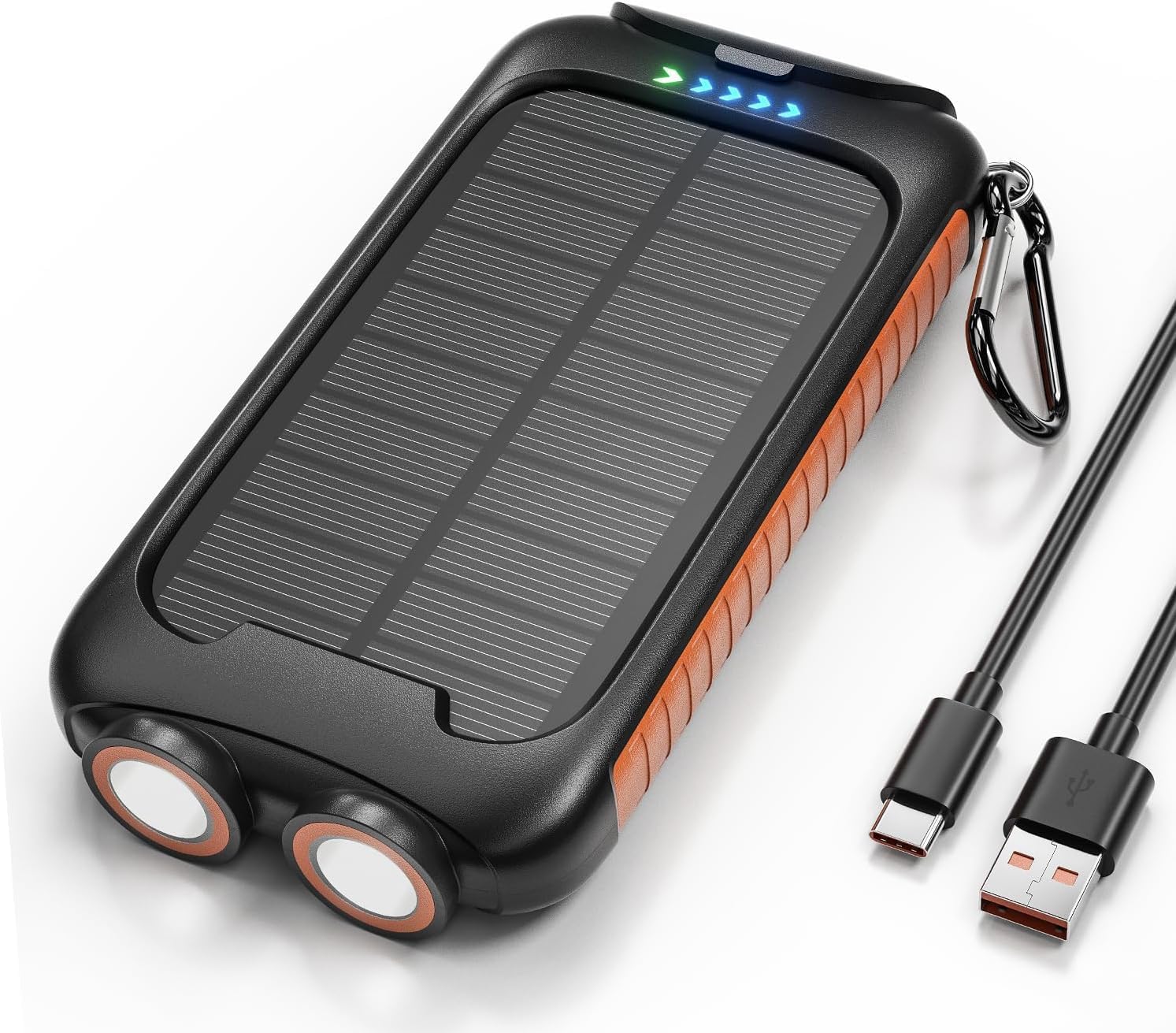 Nuynix 38800mAh Solar Power Bank - Fast Charging & Waterproof