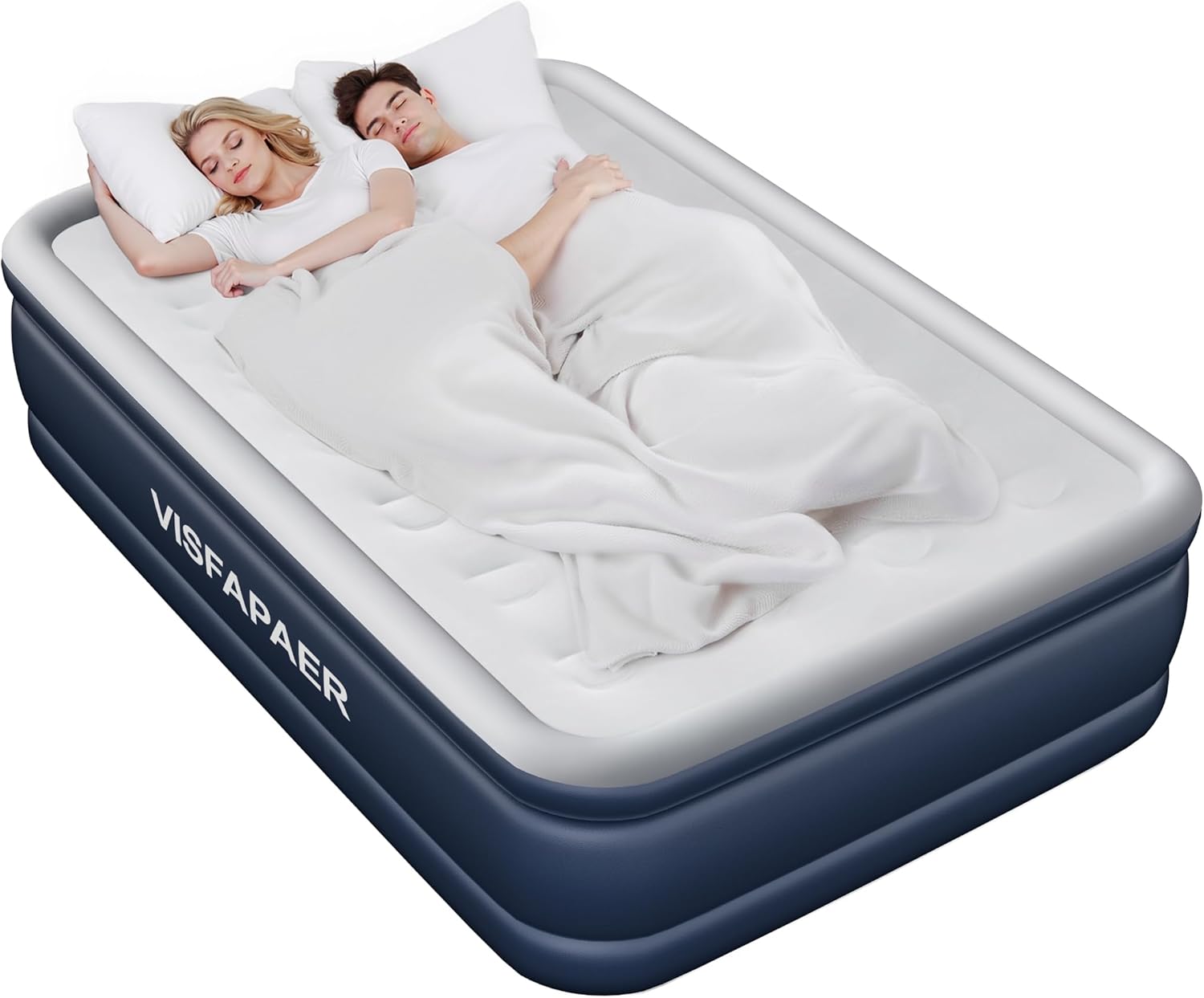 Air Mattress Full with Built in Pump for Comfortable Sleep