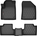 Floor Mats Compatible with 2016-2023 Jeep Cherokee - All-Weather TPE
