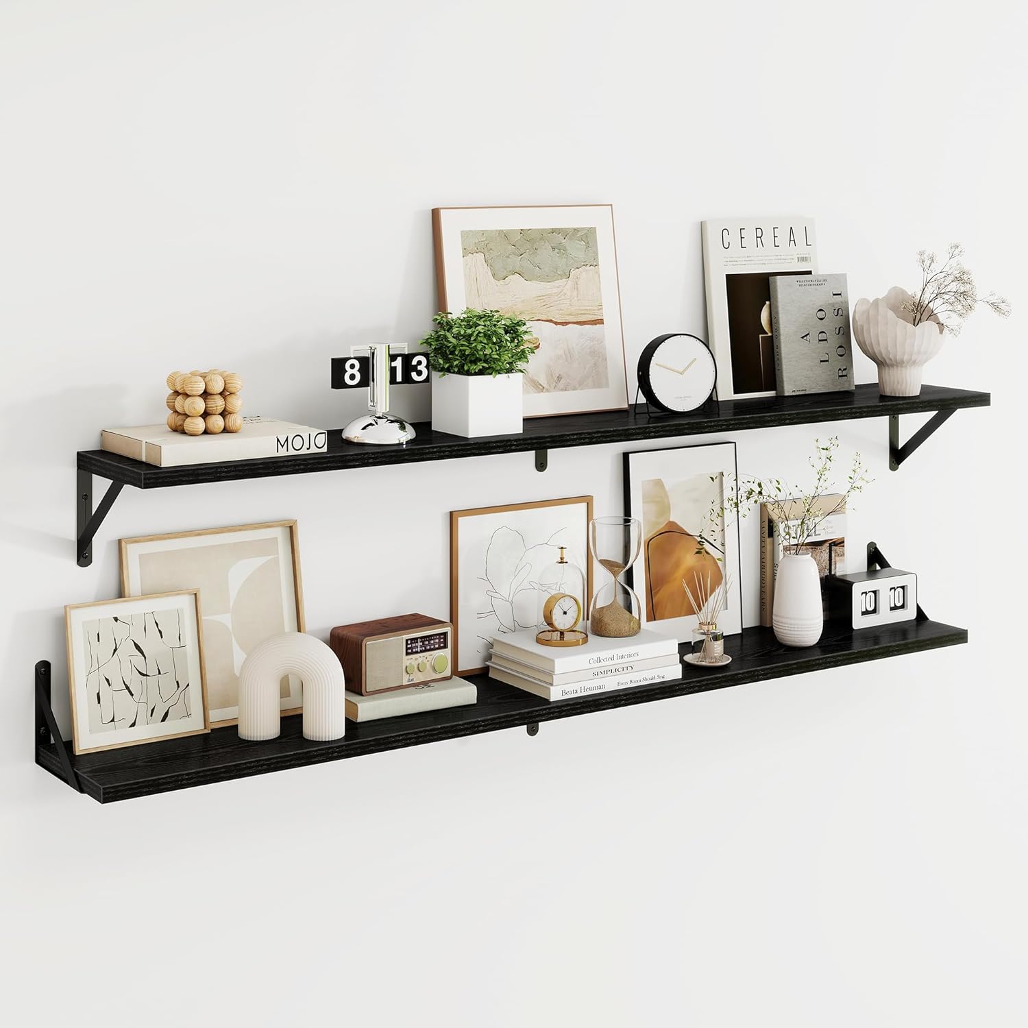 8 Inch Deep Floating Shelves for Wall - Sturdy Storage Solution