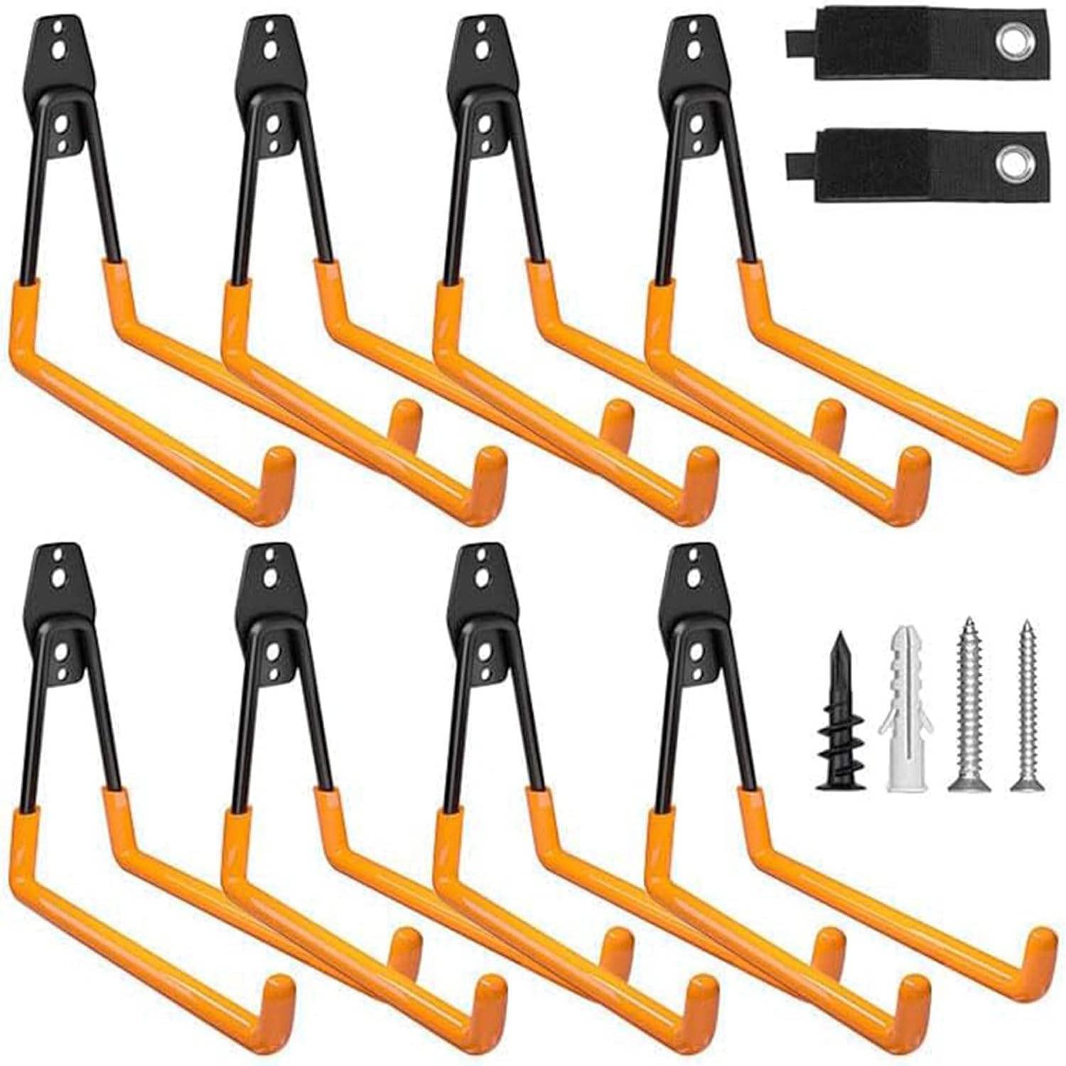Garage Hooks Heavy Duty Storage Hangers for Tools and More