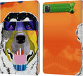 Leather Wallet Case for iPad Pro 11 - Michel Keck Labrador Dogs