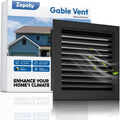 12 in x 12 in Gable Vent - Premium Aluminum Vent with Screen