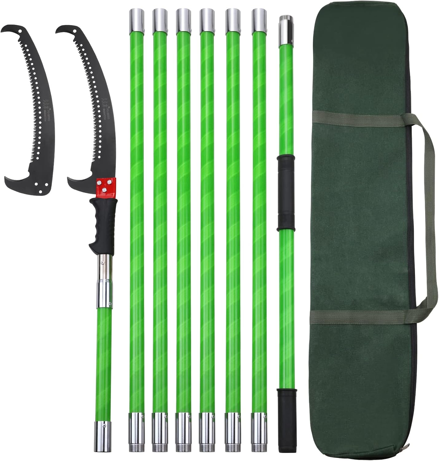 27 Feet Tree Pole Pruner for Safe and Easy Branch Trimming