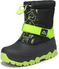 Kids Snow Boots Waterproof Mid-Calf Booties - Warm, Easy On/Off NORTIV