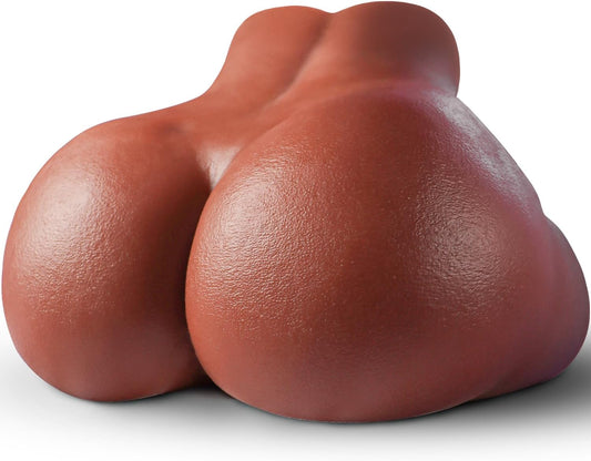24LB Male Masturbator Doll with Realistic Brown Skin Texture