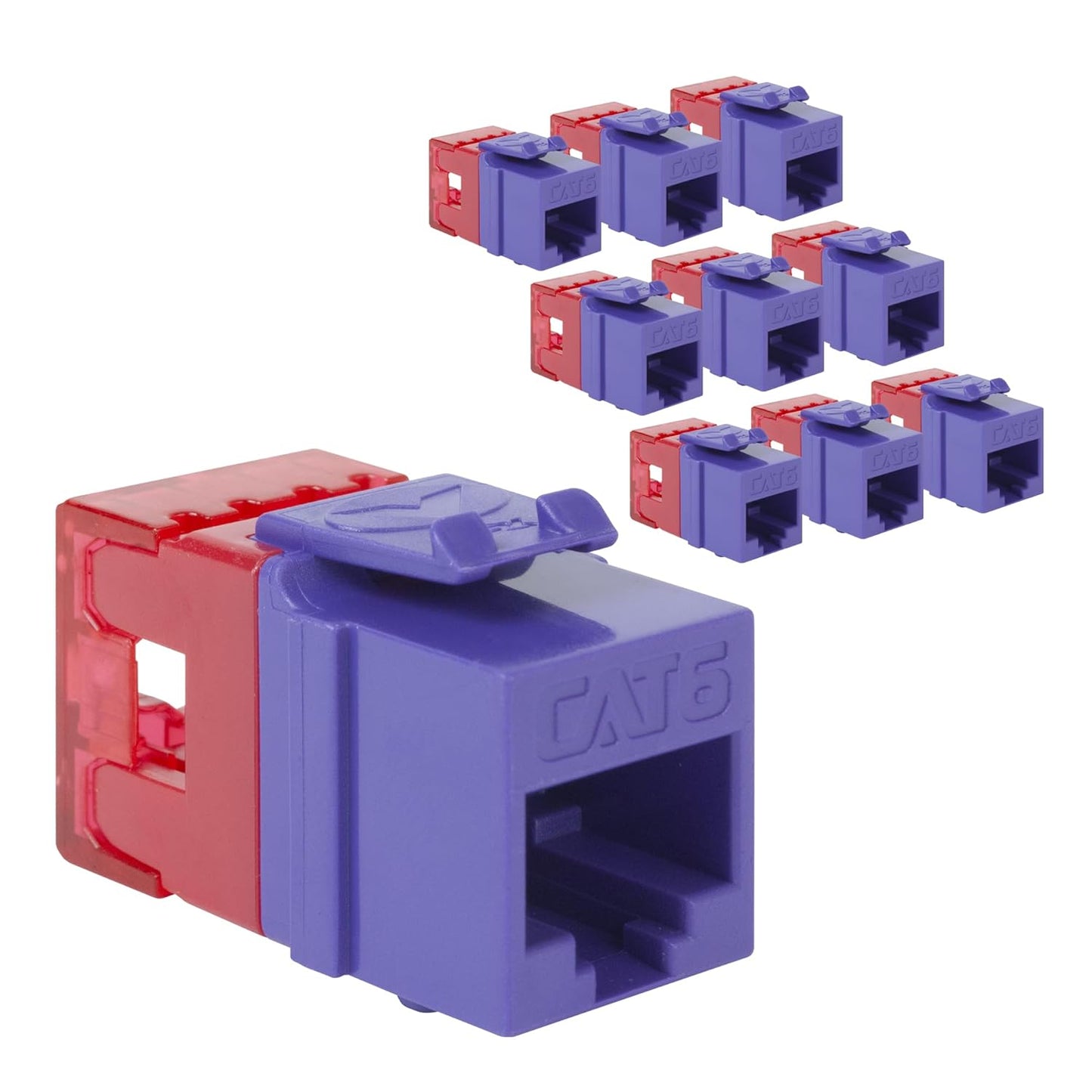 ICC CAT6 Keystone Jack for High-Power Devices and Efficiency