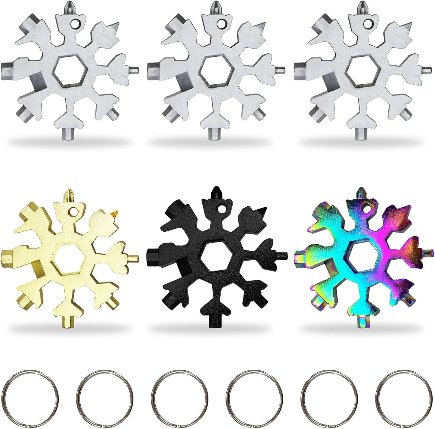 Snowflake Multi Tool - 18 in 1 Portable Star Tool