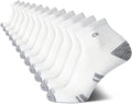Calvin Klein Men's High Quarter Socks 12 Pack - Cushioned Comfort