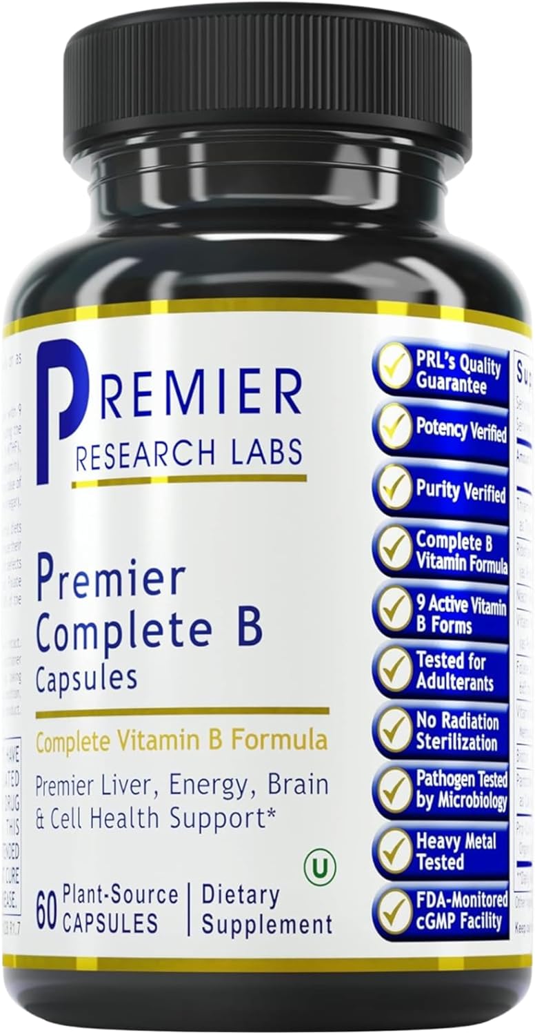 Complete B Vitamin Complex Supplement for Optimal Health