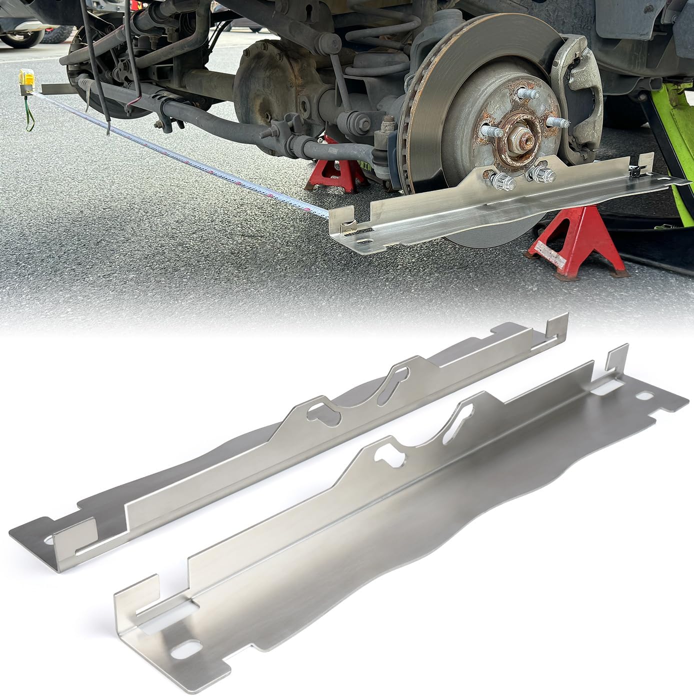 Heavy Duty Toe Alignment Tool Plates for Precise Wheel Alignment