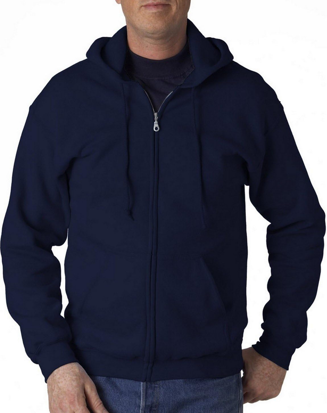 18600 Zip Fleece Sweatshirt Navy for Ultimate Comfort and Style
