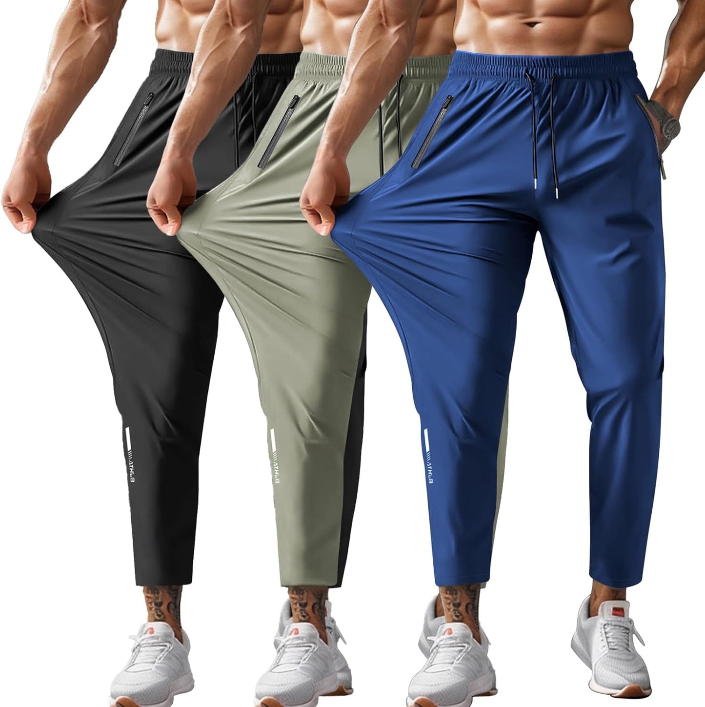 Men's Hiking Pants Quick-Dry Lightweight Water Resistant Design