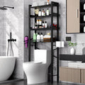 4-Tier Over The Toilet Storage Cabinet for Bathroom Organization