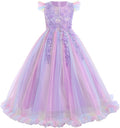 Beautiful Flower Girls Maxi Dress for Weddings and Parties