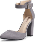 IDIFU IN4 Pedazo High Block Heels Pumps - Comfortable
