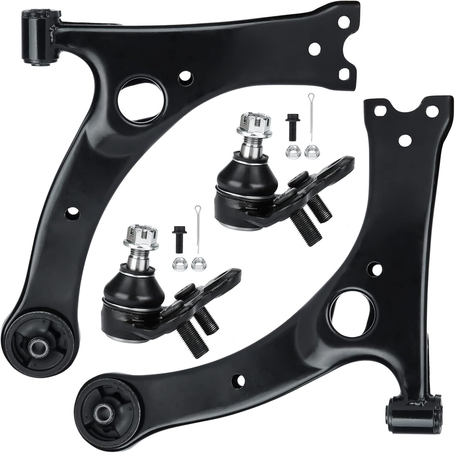 4PCS Front Lower Control Arm w/Ball Joint for Toyota