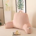 Reading Pillow for Sitting in Bed with Arm Rests - Plush Back Support
