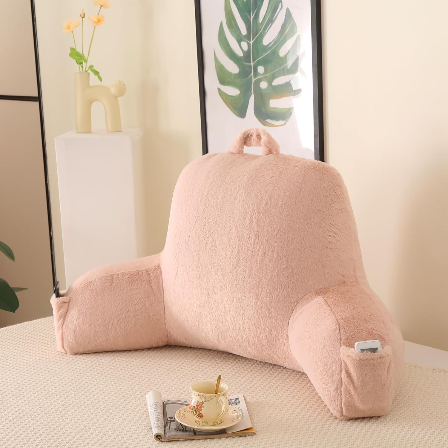Reading Pillow for Sitting in Bed - Premium Comfort Support