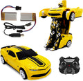 Kids Transforming Robot RC Car Toys - 2-In-1 Remote Control Gift