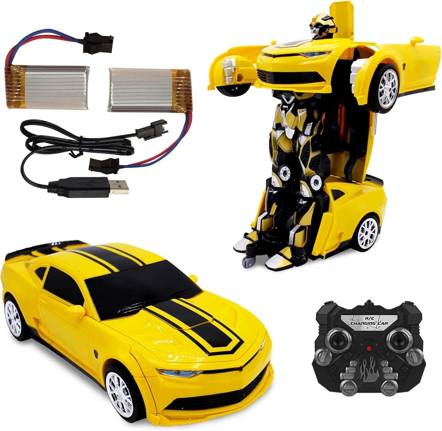 Kids Transforming Robot RC Car Toys for Boys Ages 8-13 Gift