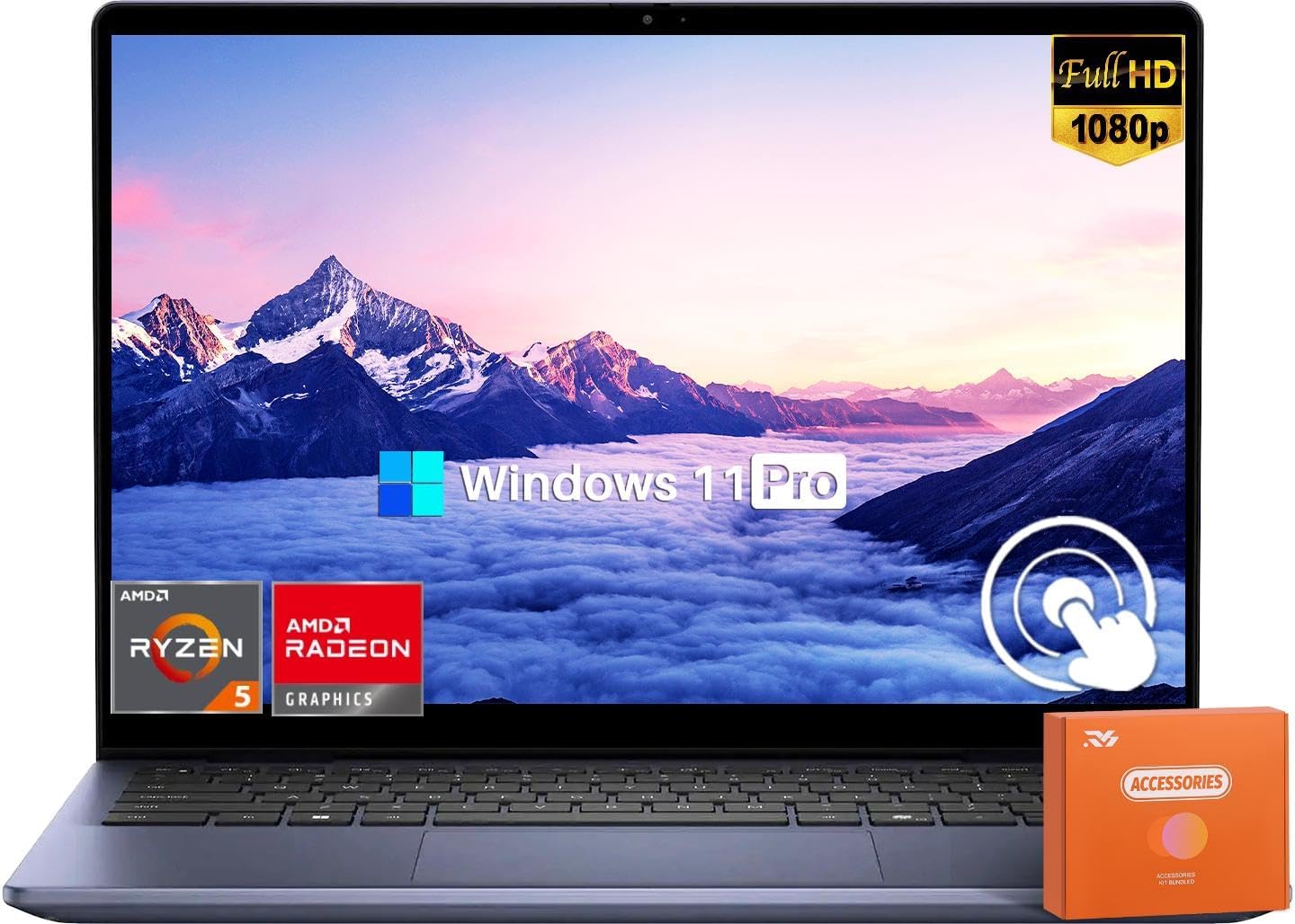 Dell Inspiron 14 2-in-1 Laptop with Ryzen 5 and 2 TB SSD