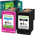 GREENBOX Compatible 61XL Ink Cartridge 2-Pack - High Yield Replacement