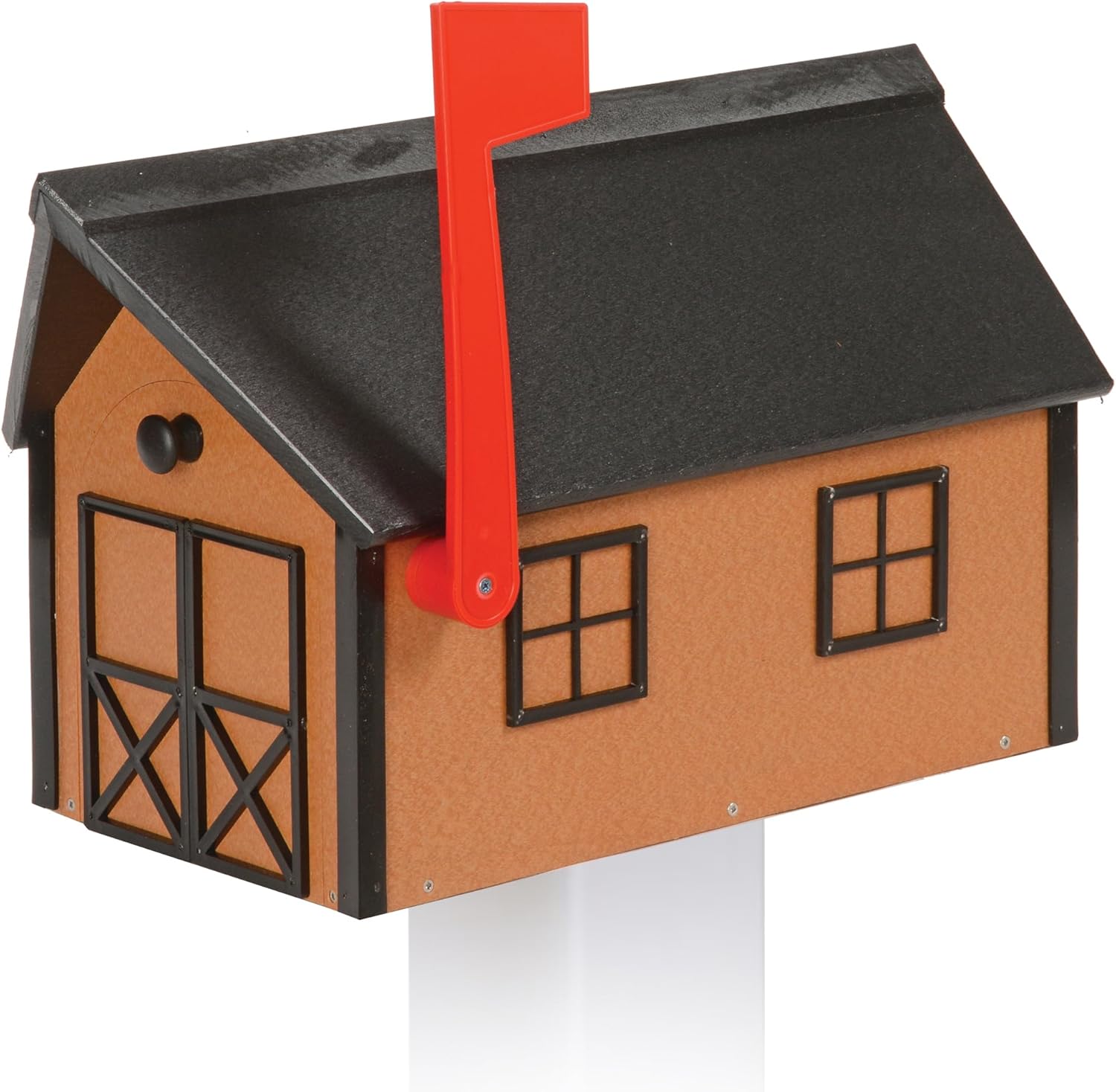 Durable Weather-Resistant Poly Mailbox for Front Yard Decor