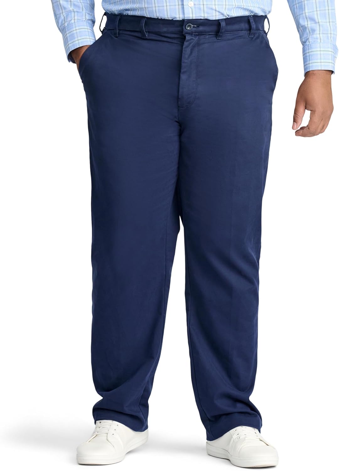 IZOD Men's Big and Tall Performance Stretch Flat Front Pant Review