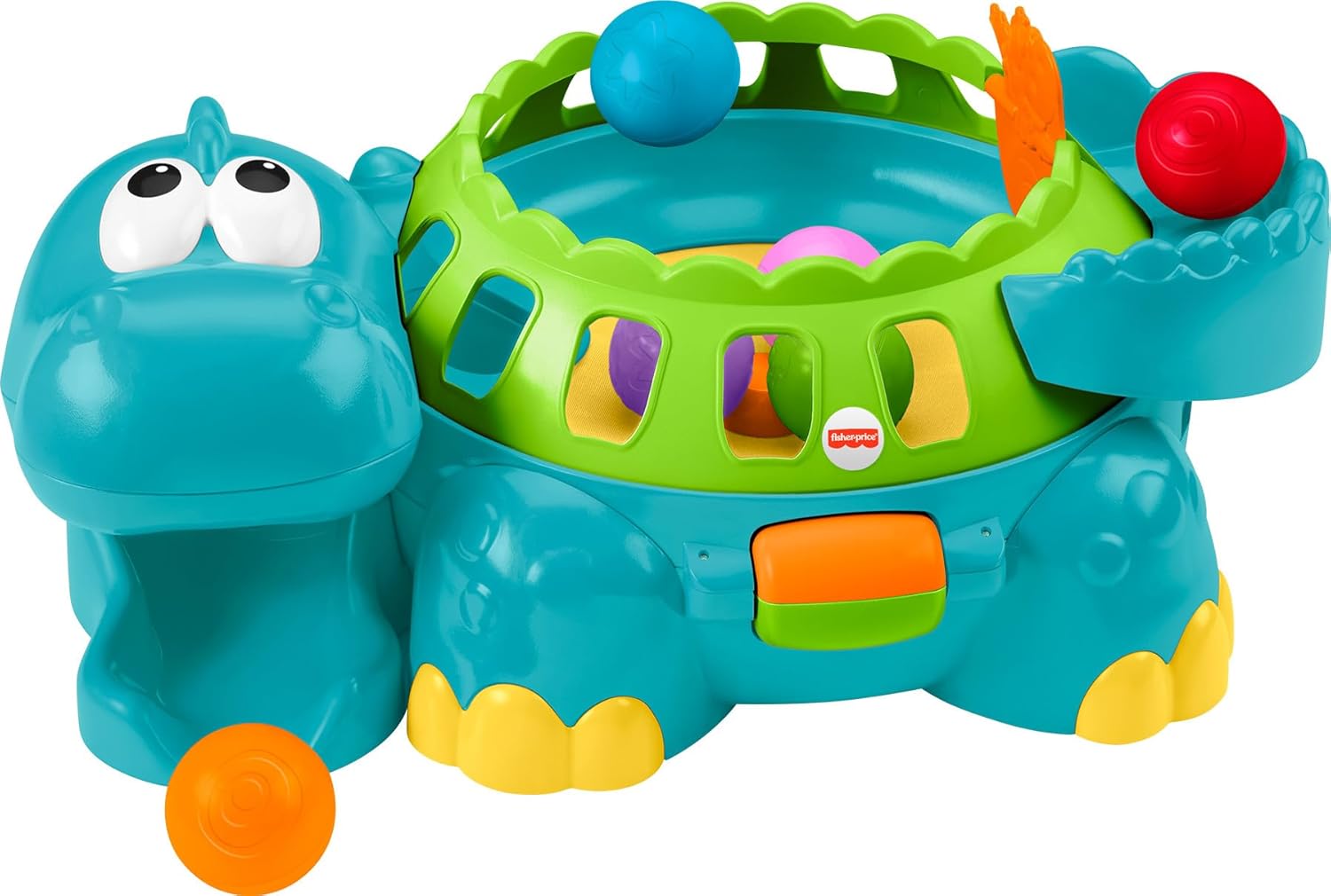 Fisher-Price Poppity Pop Musical Dino Ball-Popper for Infants
