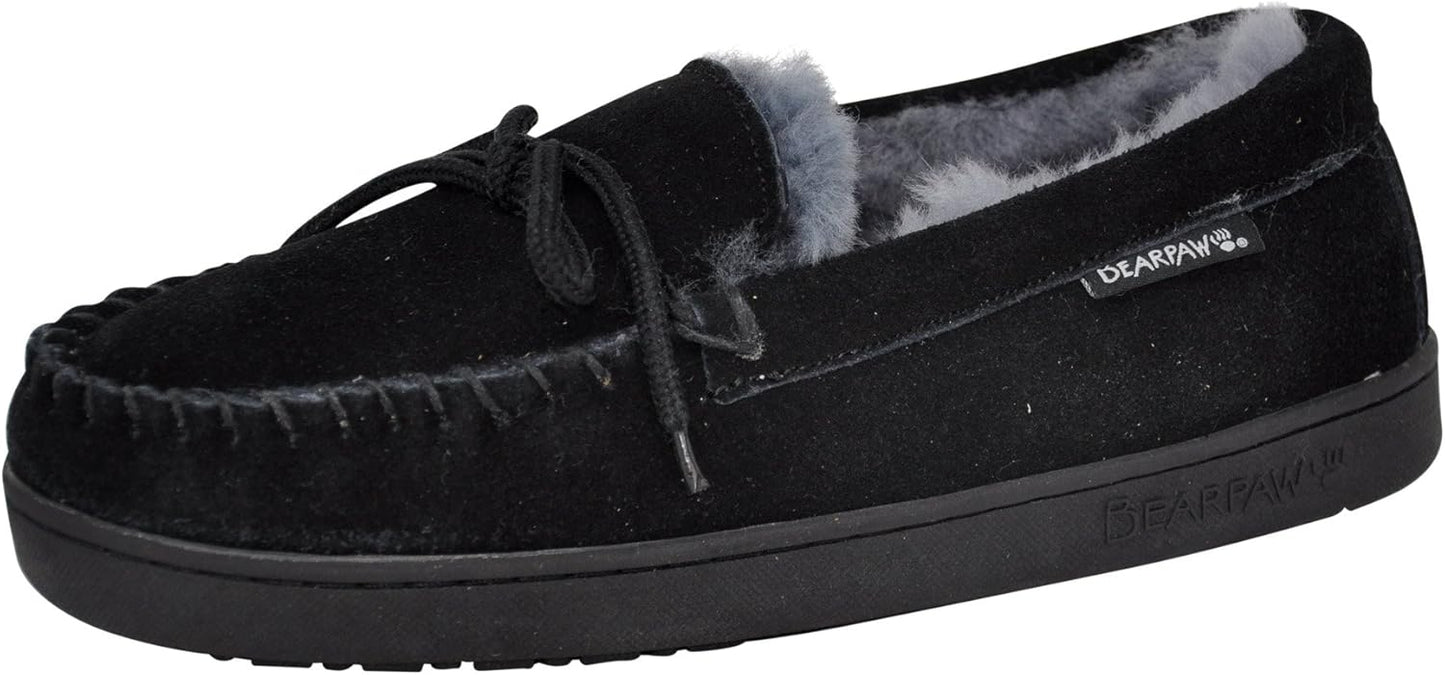 BEARPAW Men's Moc II Slipper - Comfortable & Lightweight Shoe