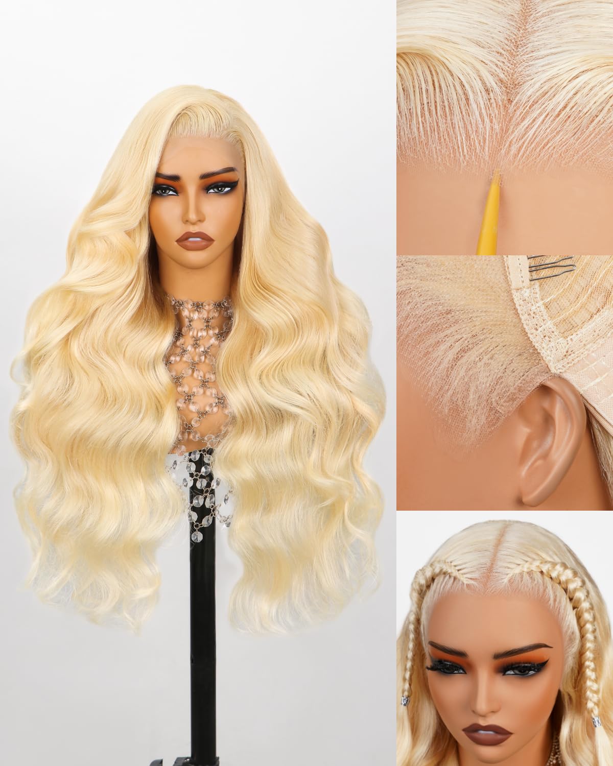613 Lace Front Wig Human Hair 13x6 Body Wave for Stunning Looks