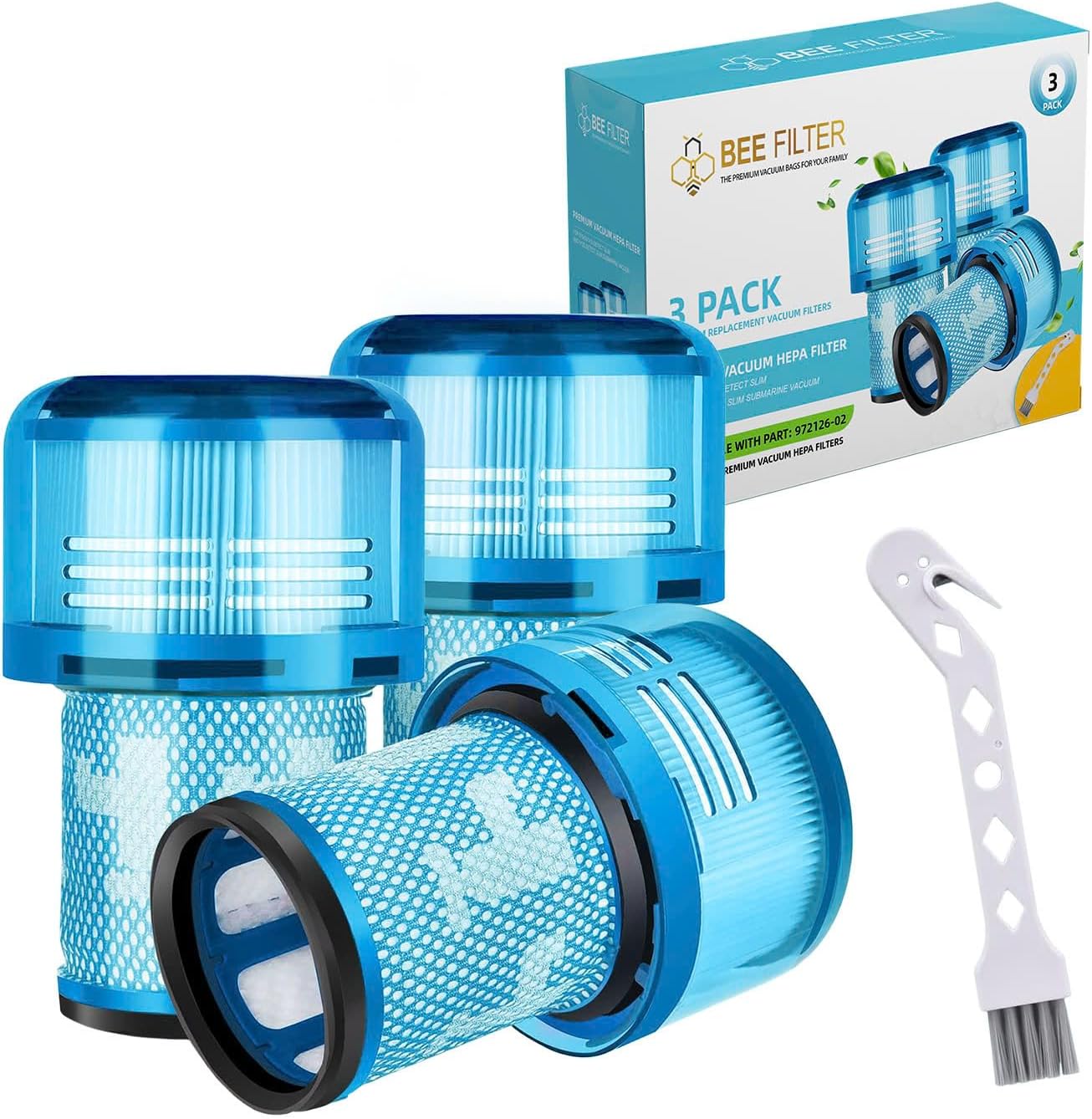 Dyson V12 Filter Replacement 3-Pack for Cleaner Air Quality