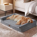 Orthopedic Dog Bed for Large Dogs - Cozy Waterproof Couch Bed