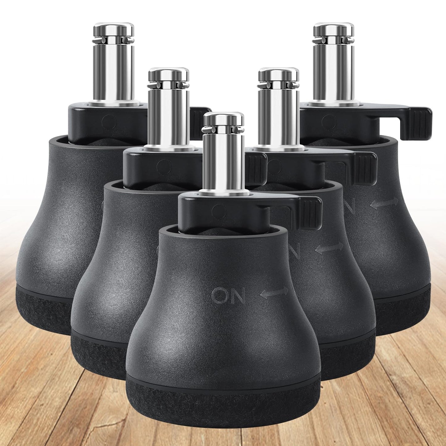 Anti-Slip Felt Casters: Fix Swivel Chairs! MAYZOLOP