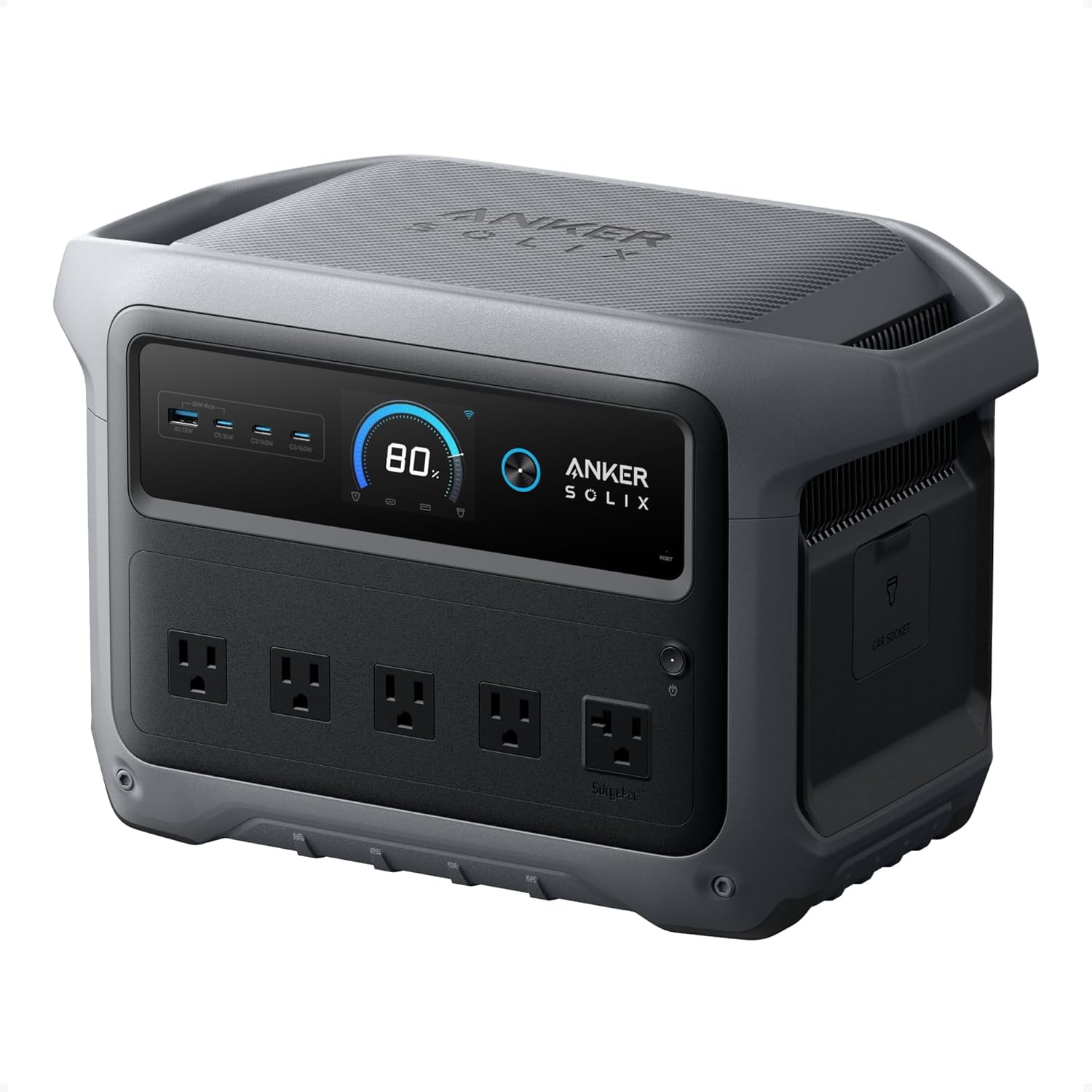 Anker SOLIX C1000 Gen 2 Portable Power Station for Camping