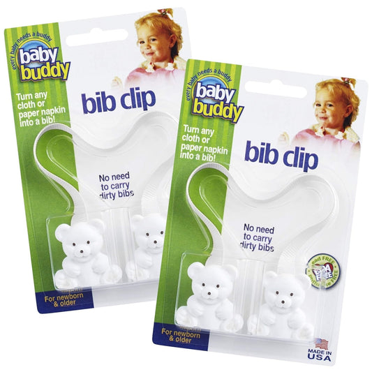 Baby Buddy Bib Clip: Feed Anywhere Hassle-Free