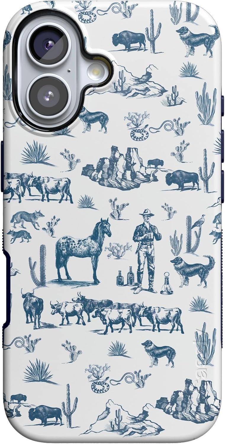 Casely iPhone 17 Case - Wild West Adventure Design for Protection