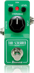Ibanez Tube Screamer Mini Pedal - Classic Overdrive in a Compact Size