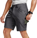 CQR Men's Stretch Utility Shorts for Men - Quick Dry Cargo Comfort