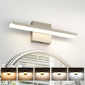 Brushed Nickel Vanity Lights 5CCT Dimmable 16.14in - Versatile