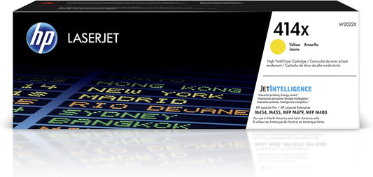 HP 414X Yellow High-yield Toner | Vibrant Color Printing